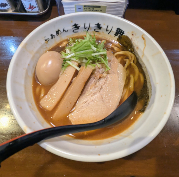 「味玉らぁめん黒 1,140円」@葉月直系 きりきり舞の写真