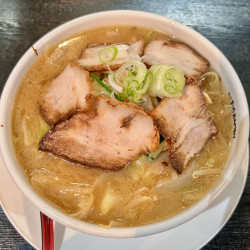 【季節限定】西会津味噌チャーシューメン（1500円）