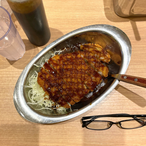 「のと豚ロースカツカレー（小）」@ゴーゴーカレー 金沢駅総本山の写真