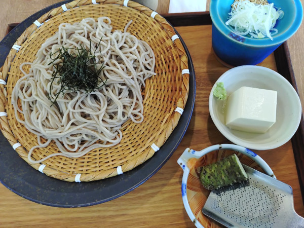 「つんからわさびと蕎麦」@月ヶ瀬テラスキッチンの写真