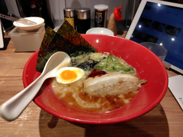 「極・赤丸新味¥1420」@一風堂 キュービックプラザ新横浜の写真