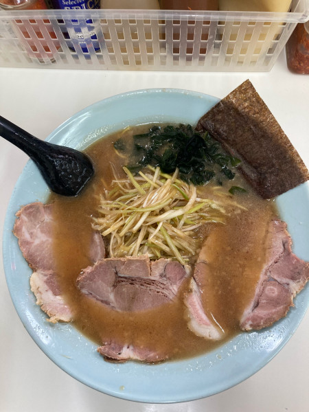 「ねぎチャーシュー並1000円」@◯つばき食堂の写真