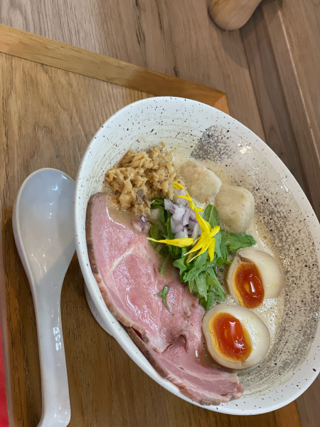 「premium濃厚えびそば鯛仕立て」@えびそば 緋彩の写真