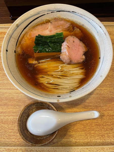 「出汁そば　醤油」@麺亭まきたの写真