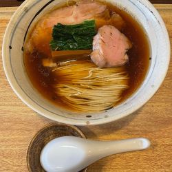 出汁そば　醤油