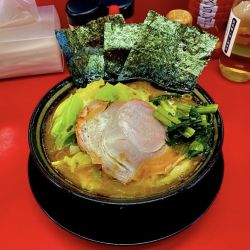 ラーメン 青菜 キャベツトッピング