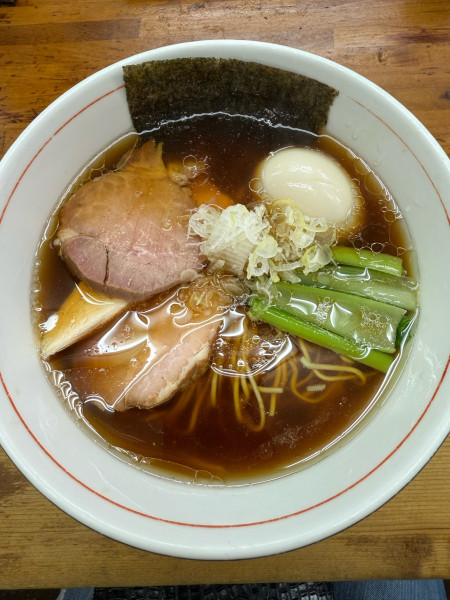 「味玉ラーメンメンマ抜き」@らぁめん 夢の写真