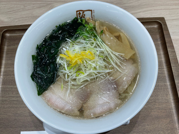 「貝節塩ラーメン¥1,100」@羽田産直館フードコートの写真