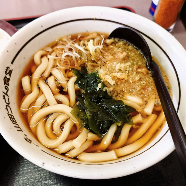 「日替わりセット　かつカレーセット」@山田うどん食堂 大宮中川店の写真