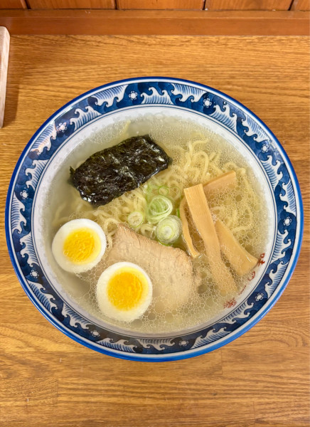 「塩ラーメン(750)」@函館朝市 味の一番の写真