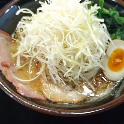 ネギ鶏豚骨