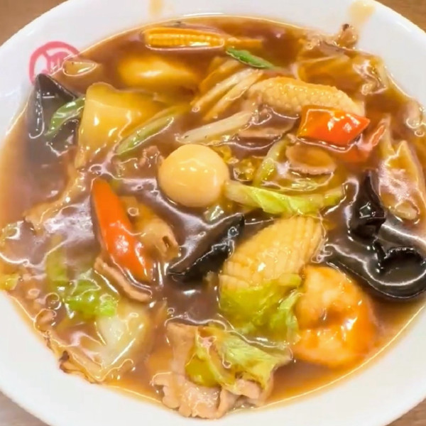 「うまに麺改め珍来麺 935円＋餃子300円」@珍來 石岡東光台の写真