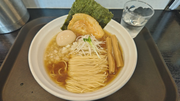 「味玉ラーメン（標準）」@煮干しらーめん専門店 麺屋 晴の写真