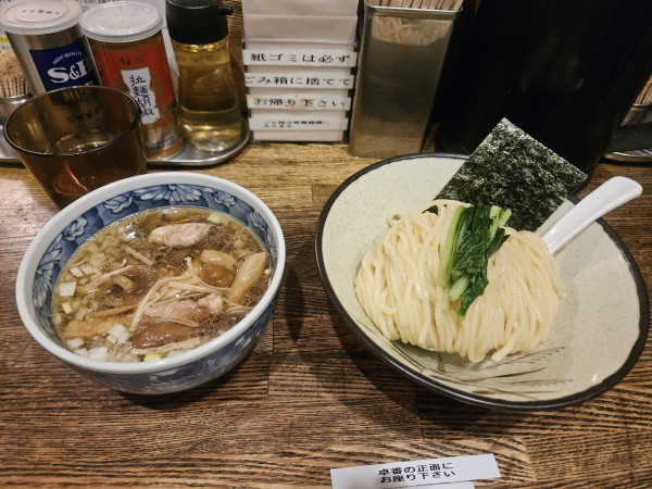 「限定 きのこつけ麺」@新橋 纏の写真