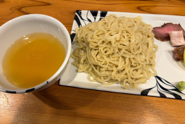 「つけめん(しお) 大盛り」@らーめん かねかつの写真