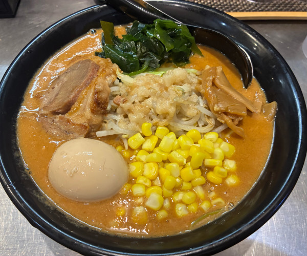 「濃厚みそらーめん 1100円」@味噌ラーメン たけあきの写真