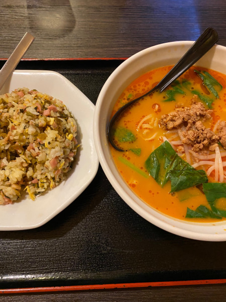 「ラーメンセット」@中華料理 聚縁閣の写真