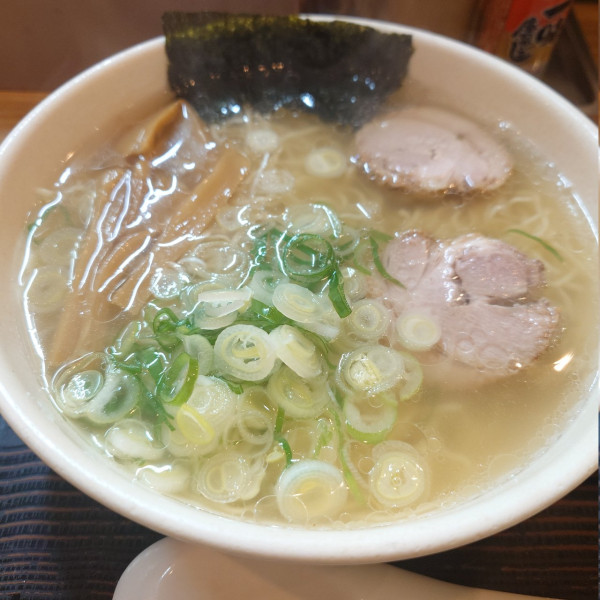 「塩ラーメン（あっさり、細麺）」@魚一 らーめん工房の写真