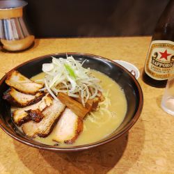 味玉チャーシュー味噌ラーメン(1450円大盛150円)