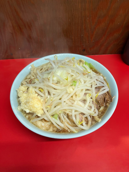 「小　にんにく」@ラーメン二郎 新潟店の写真