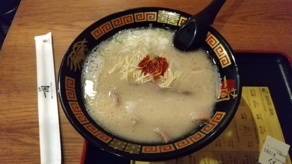 「とんこつらーめん」@一蘭 浅草店の写真