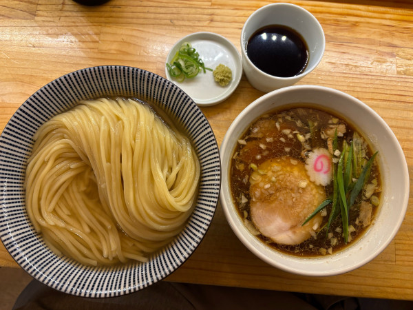 「秋刀魚昆布水つけ麺（限定）」@らぁめん しゅきの写真