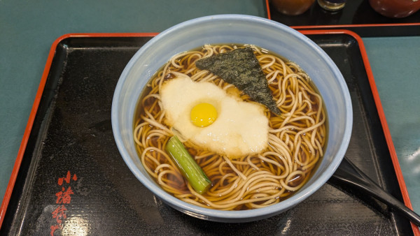 「山かけそば大盛」@小諸そば 東日本橋店の写真