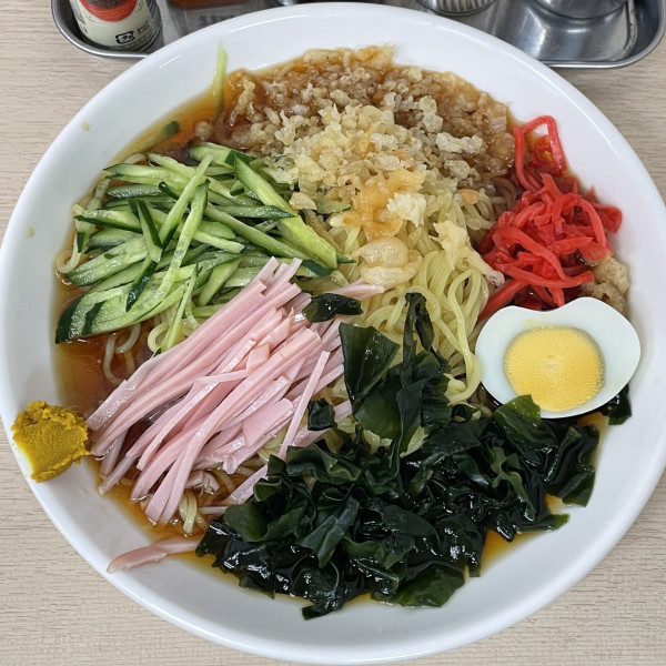 「冷やし中華 700円」@信濃路 蒲田店の写真