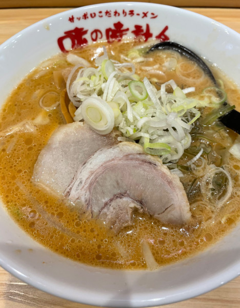「味噌ラーメン」@味の時計台 大阪心斎橋店の写真