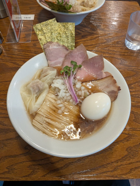 「特製煮干そば（1450円）」@伊東中華そばの写真