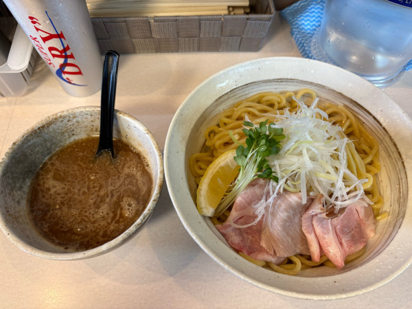 「魚豚つけ麺大1200円」@ラーメンクボの写真