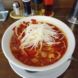 勝浦タンタンメン 中辛増し