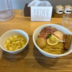 特製昆布水つけ麺塩
