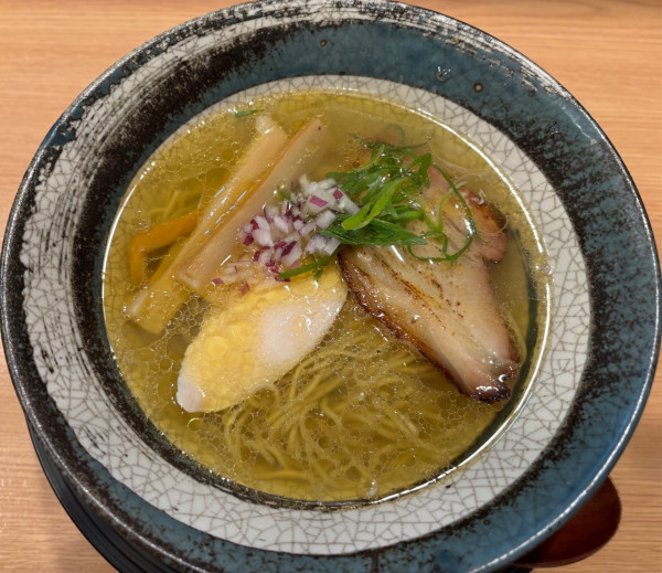 「淡麗塩らぁ麺」@横浜淡麗らぁ麺 川上の写真