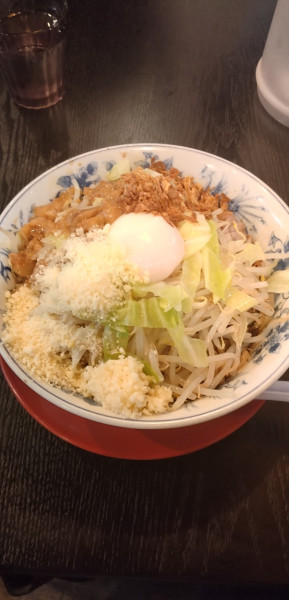 「(限定)G汁なしまぜそば(大盛)」@まるふじ食堂の写真