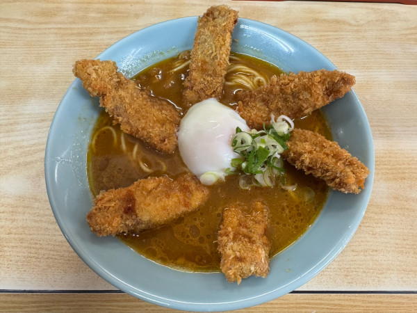 「カツカレーラーメン　1100円」@のり吉ラーメンの写真