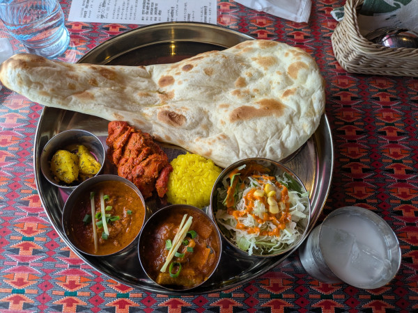 「ランチプレート」@インドカレーヘヴン 深作店の写真