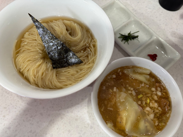 「特製昆布水つけ麺　塩」@ラーメン星印の写真
