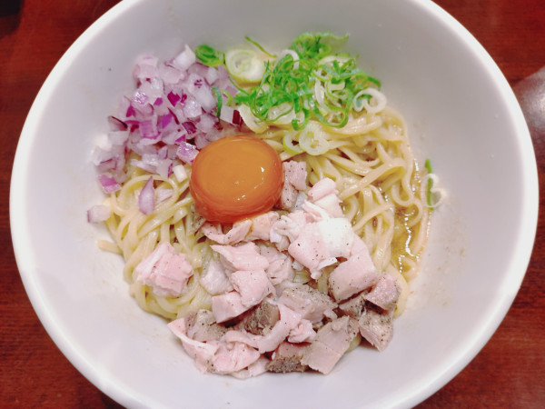 「うにまぜそば　１１００円」@らぁ麺 はつ穂の写真