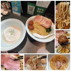 鴨そば三刀流仕立て(限定)　¥1350