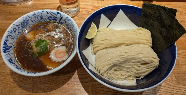 「清湯つけそば1,100円」@つけそば 神田勝本の写真