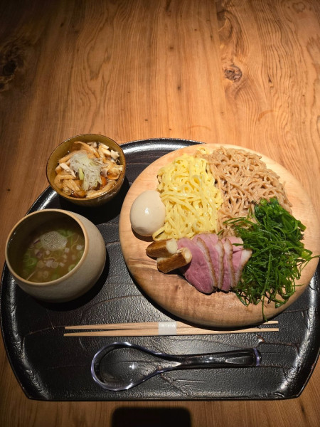 「鴨のつけ蕎麦」@らぁ麺かりよん（仮）の写真