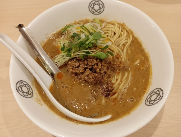 「担々麺・控えめ（¥1,200）」@TOKYO RAMEN とうかの写真