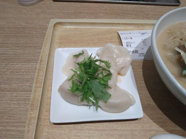 「水餃子」@野菜たっぷりタンメン べじたんの写真