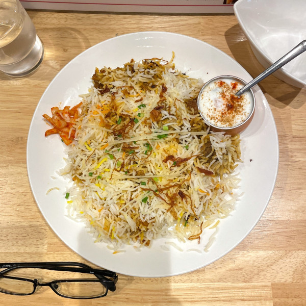 「ヤギビリヤニ」@アンキットの気持ち 人形町店の写真