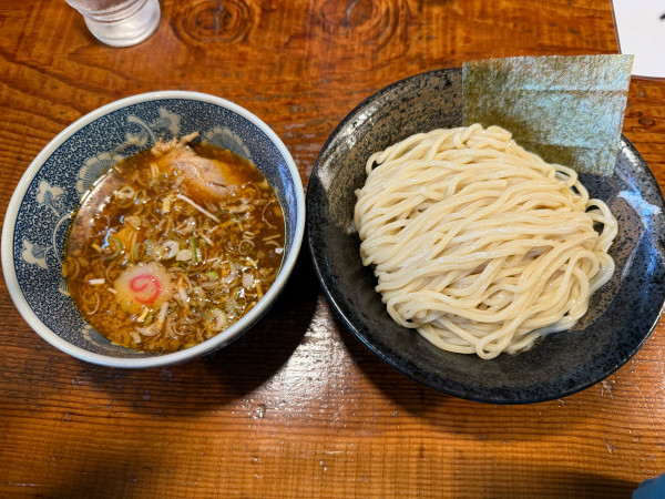 「冠流つけ麺中盛(1,000円)」@常勝軒 かすみがうら店の写真
