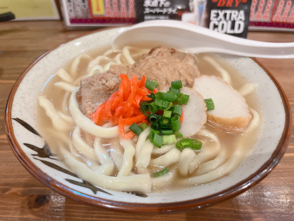 「ソーキそば（850円）」@沖縄食彩がなはの写真