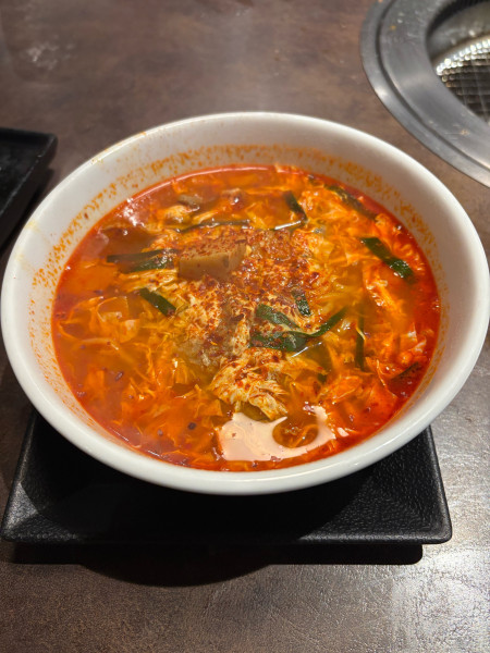 「カルビラーメン」@熟成焼肉いちばん 下妻店の写真