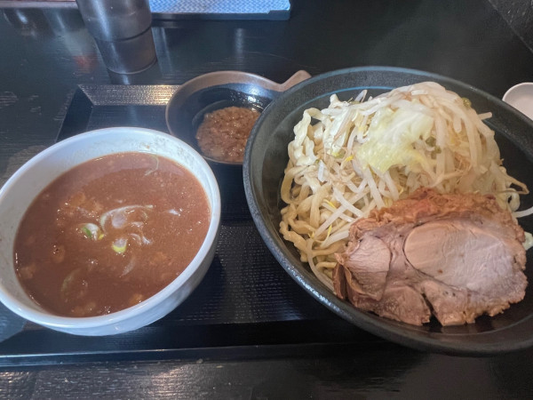 「極どろつけ麺（釜揚げ）・麺中盛」@つけ麺 どでんの写真