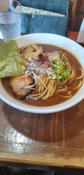 「節そば+豚丼(小)」@麺屋たつみ 喜心 狭山店の写真